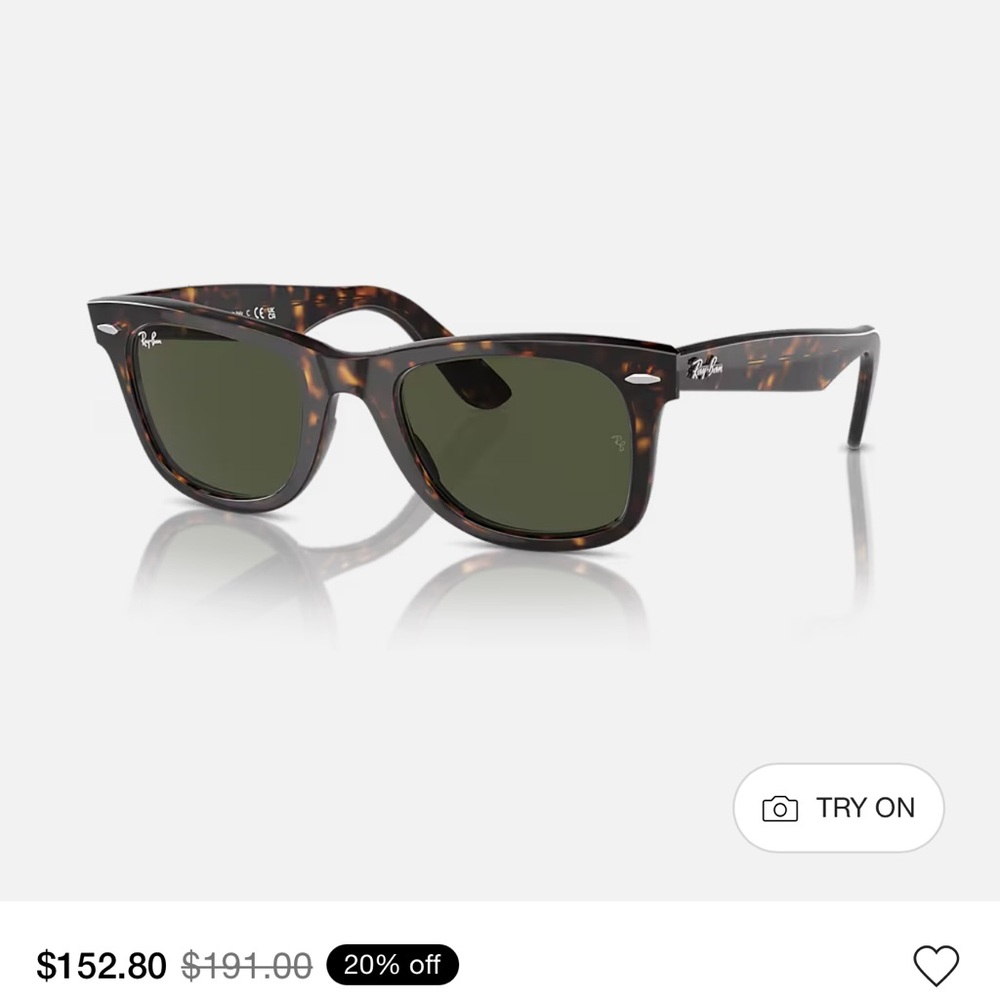 Ray-Ban Classic Tortoise Sunglasses